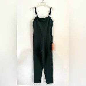 NWT Girlfriend Collective Moss Cami Unitard Size L